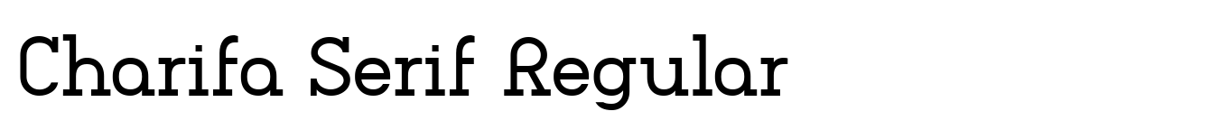 Charifa Serif Regular